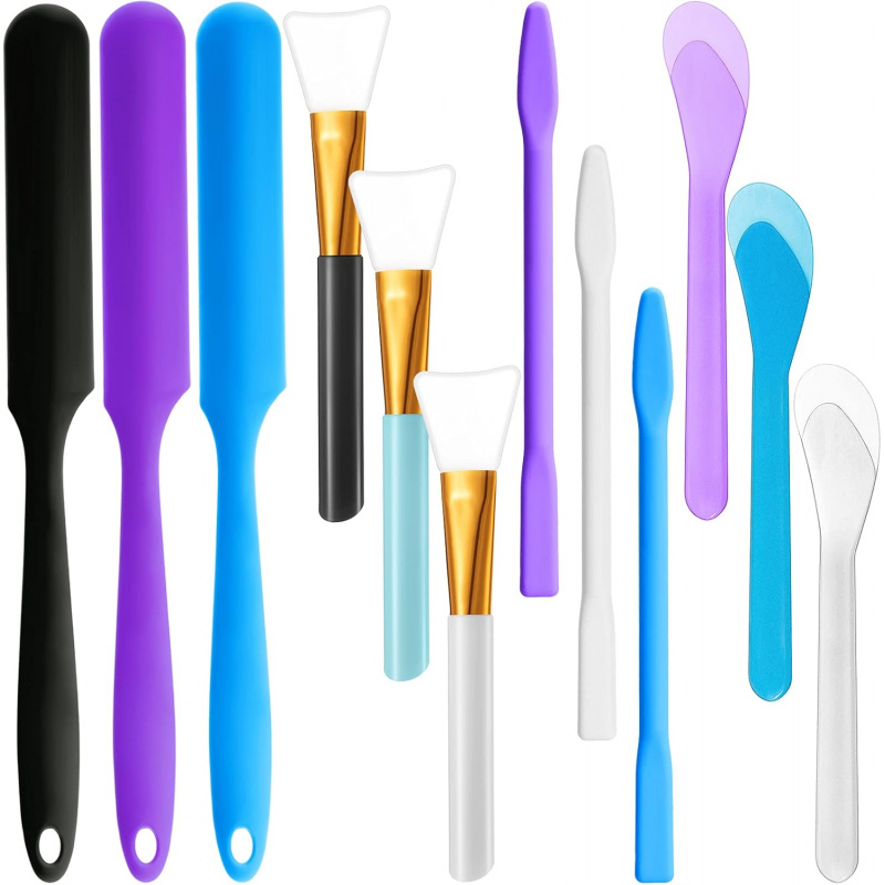 Resin Art Tool Kit - Juego de 12 varillas agitadoras de