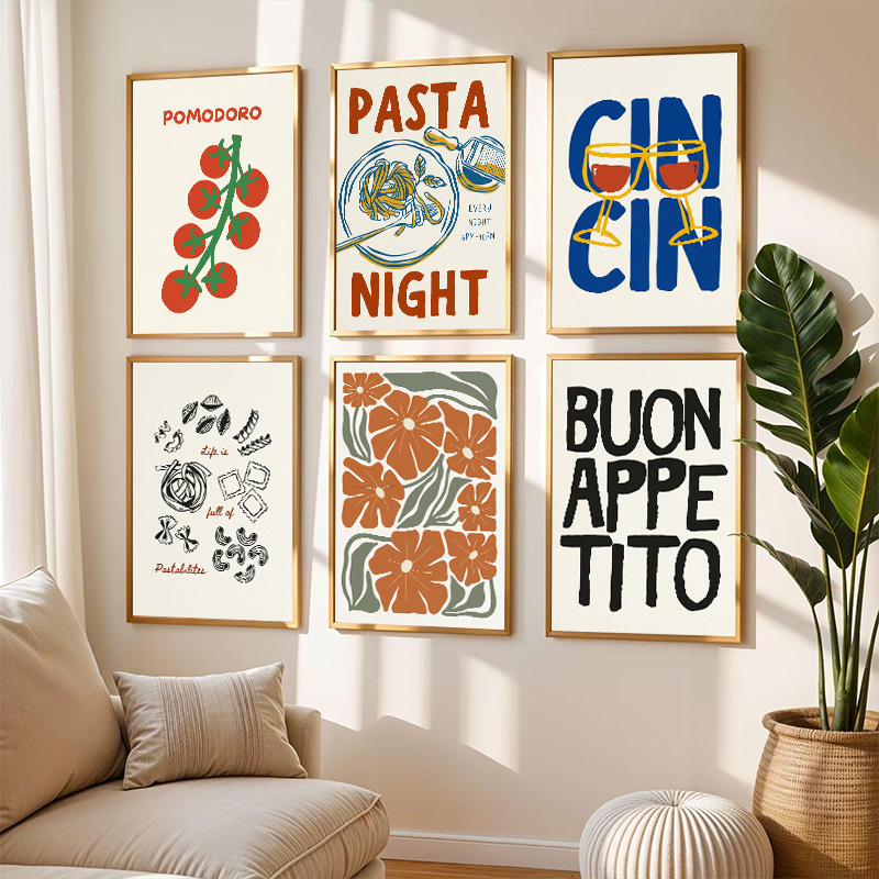 Resin Art Quotes - Póster de Diamantes con Diseño Retro