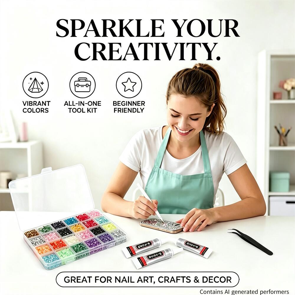 Resin Art Tool Kit - Kit de Diamantes de Resina de