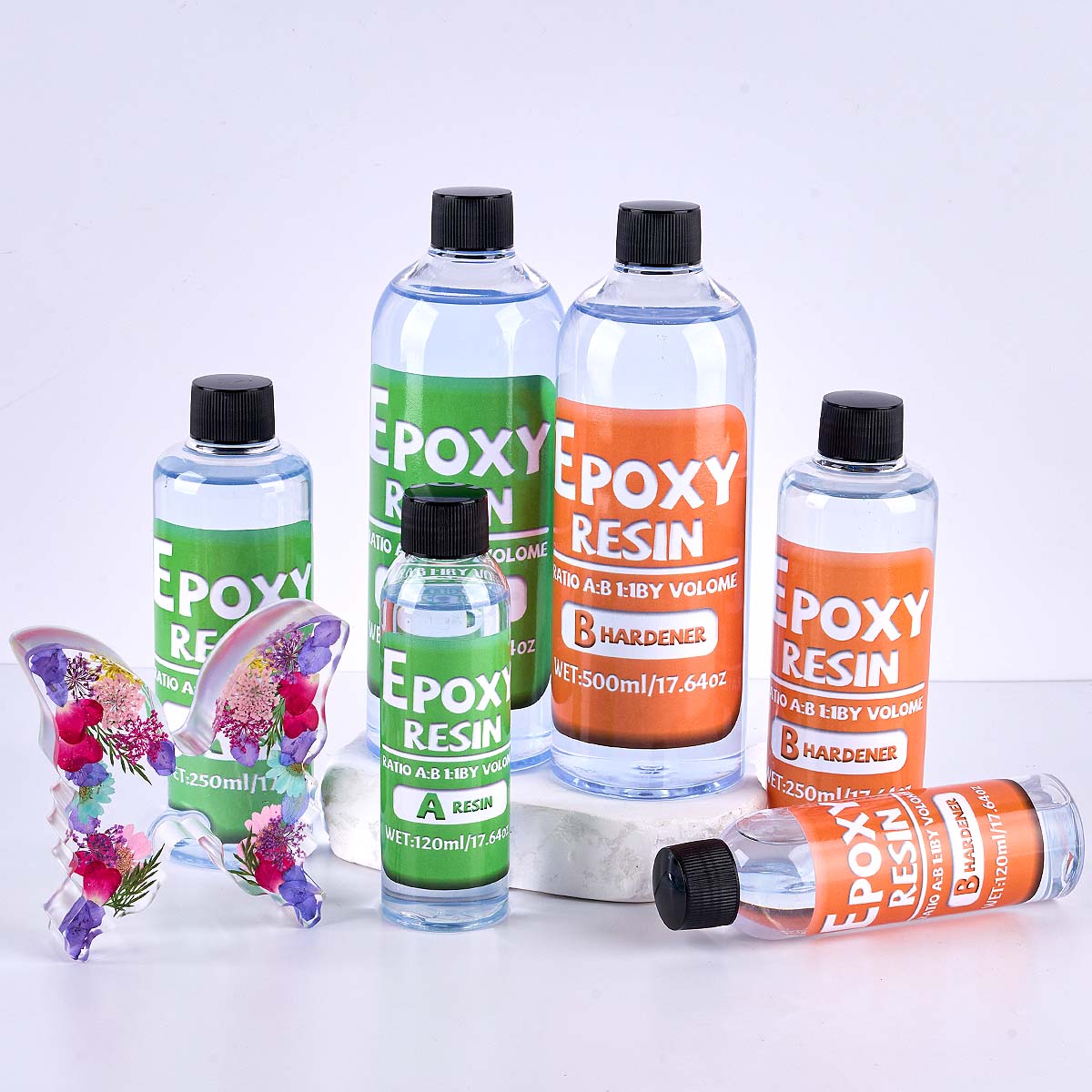 Kit de resina Epoxy con relaci - Resin Art Tool Kit reseña y precio