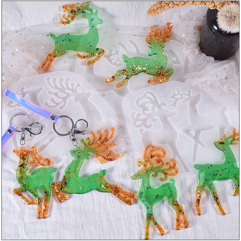 Molde de resina Epoxy de alce  - Resin Art Tool Kit reseña y precio