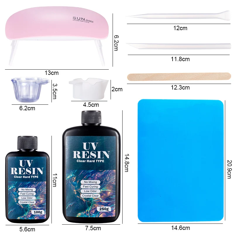 Kit de pegamento de resina UV  - Resin Art Price reseña y precio