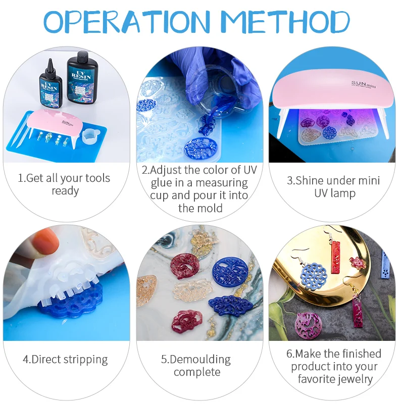 Kit de pegamento de resina UV  - Resin Art Price reseña y precio