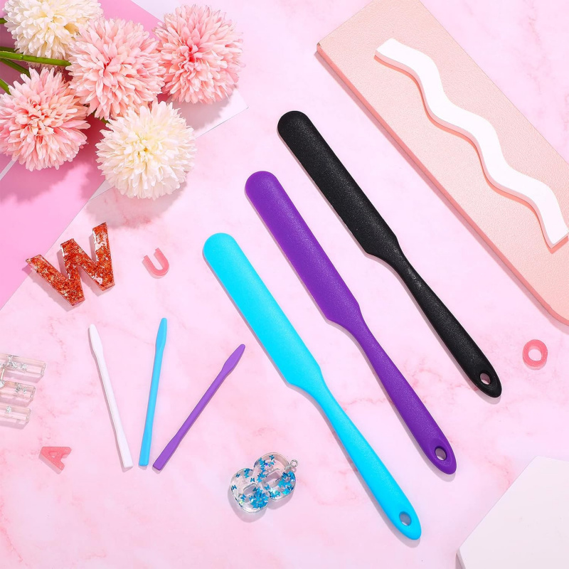 Juego de 12 varillas agitadora - Resin Art Tool Kit reseña y precio