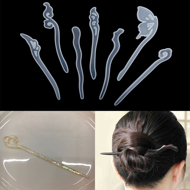 1 Uds horquilla palo de pelo m - Resin Art Tool Kit reseña y precio