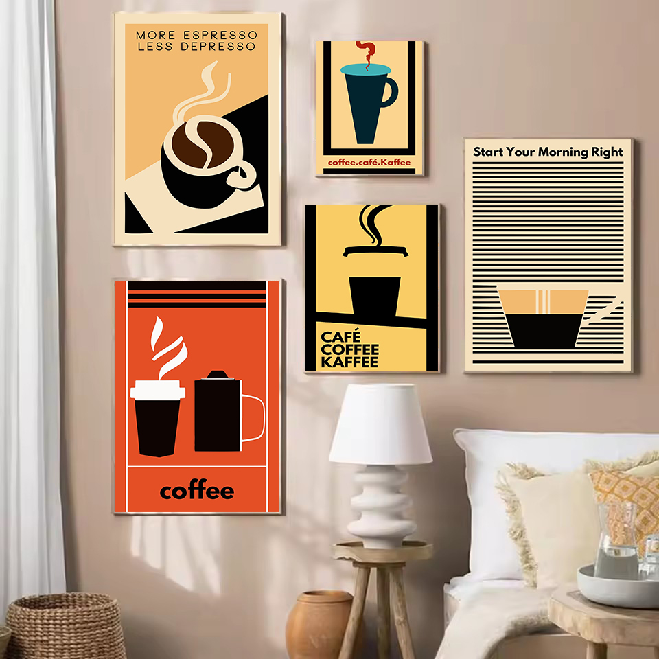 Póster Retro Minimalista con F - Resin Art Quotes reseña y precio