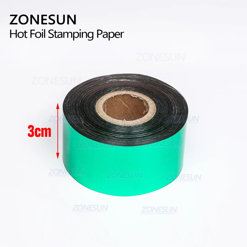 ZONESUN-lámina de estampado en - Resin Art Logo reseña y precio