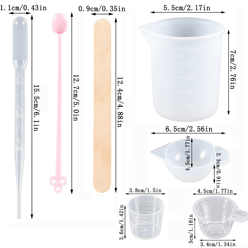 Kit de Herramientas para Molde - Resin Art Tool Kit reseña y precio