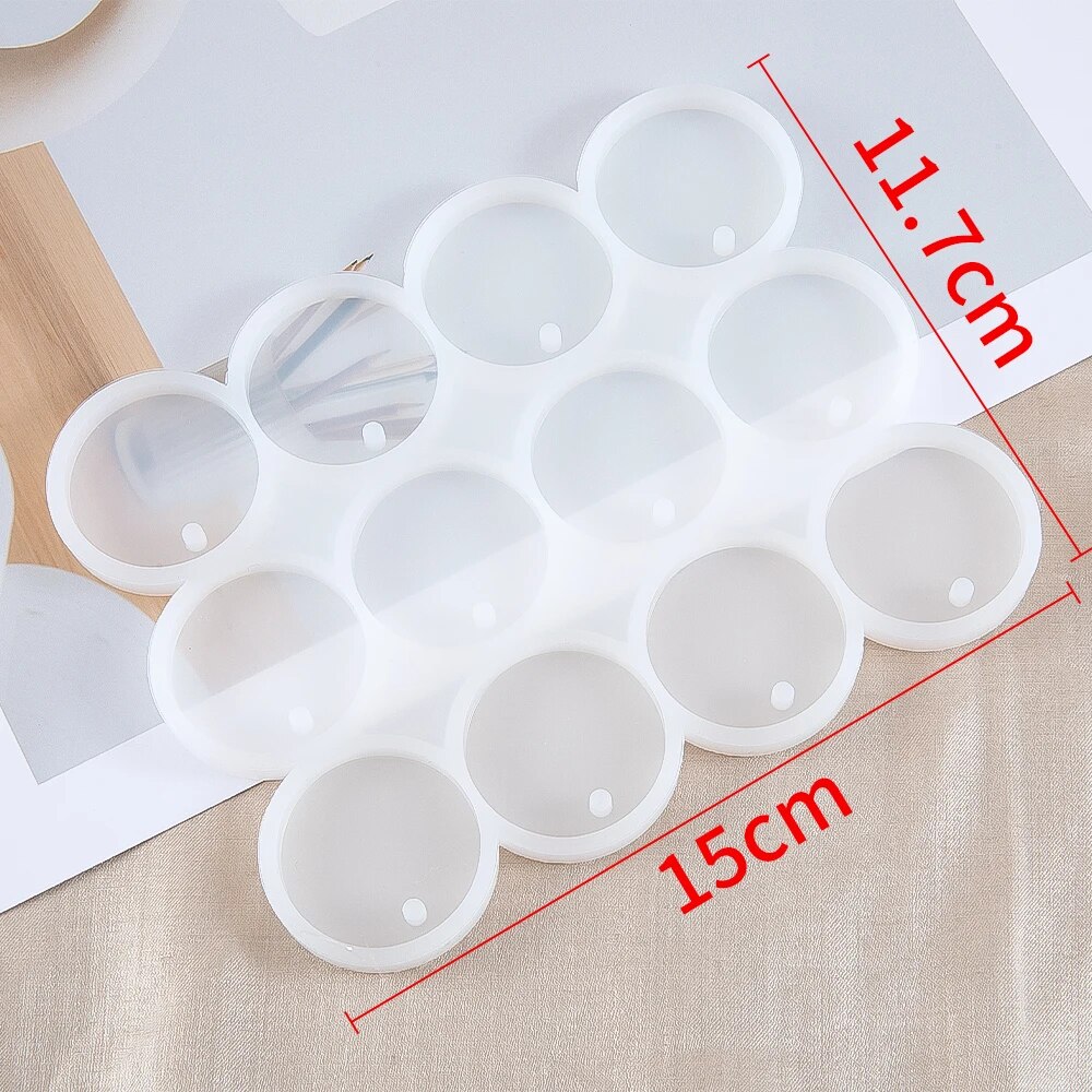 Molde de silicona reutilizable - Resin Art Tool Kit reseña y precio