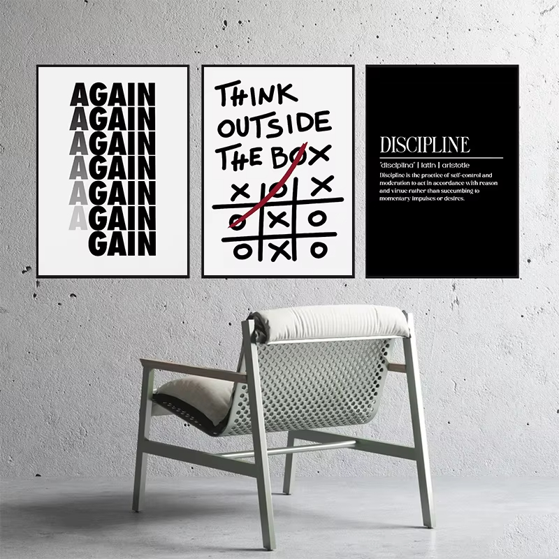 Póster de Arte Moderno con Fra - Resin Art Quotes reseña y precio