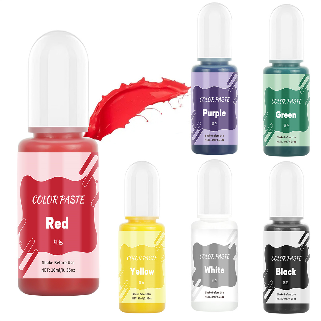 10ml pasta de Color sólido pig - Resin Dye Opaque reseña y precio