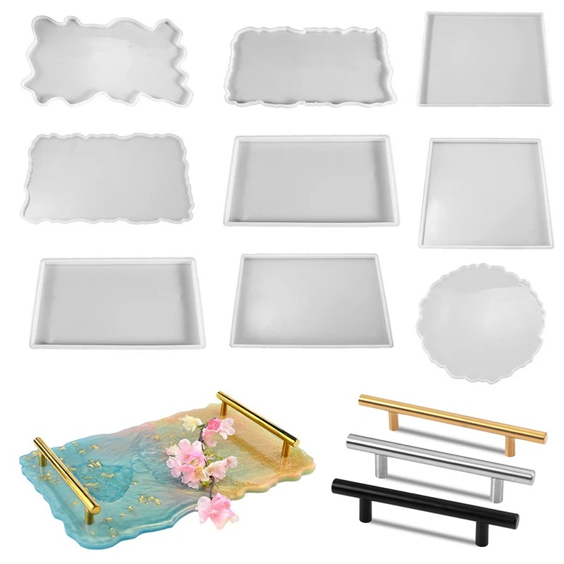Bandeja de resina epoxi, molde - Resin Art Price reseña y precio