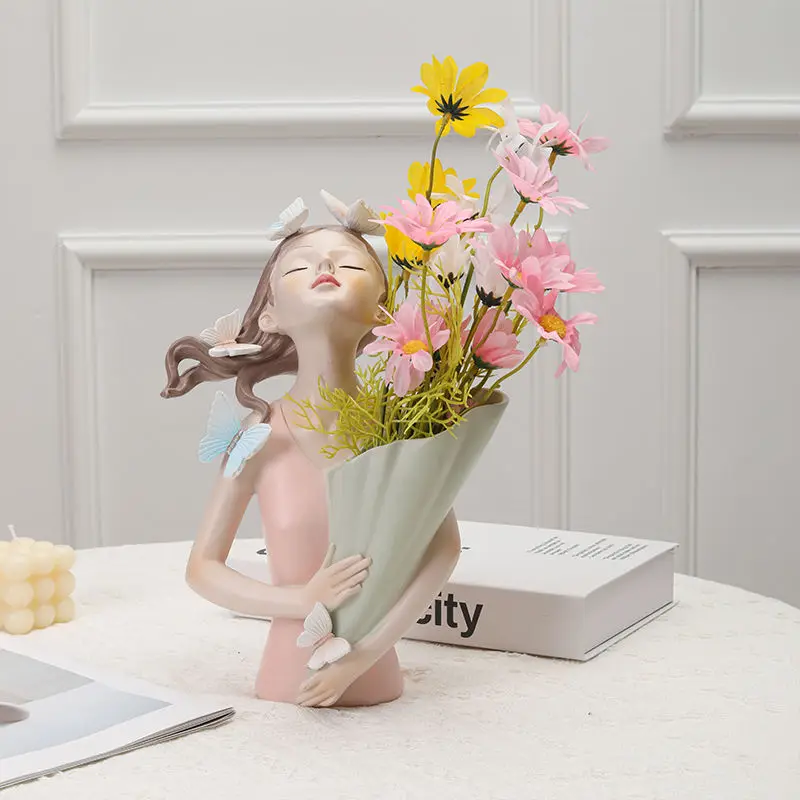 Jarrón Decorativo Nórdico con  - Resin Art Dining Table reseña y precio